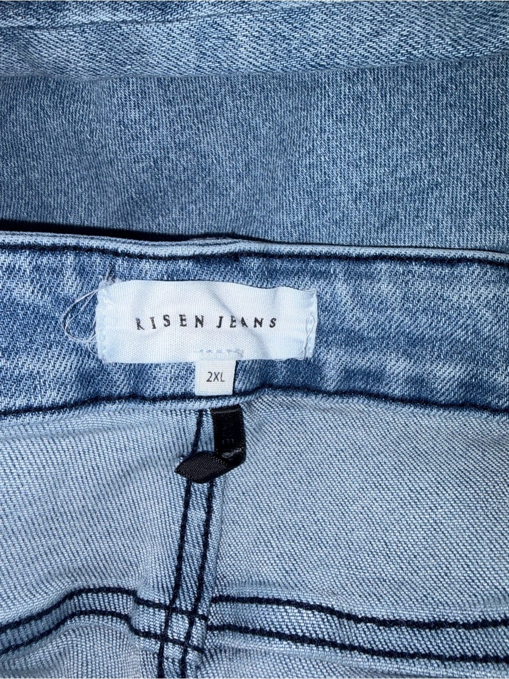 RISEN JEANS Light Wash Denim Jeans